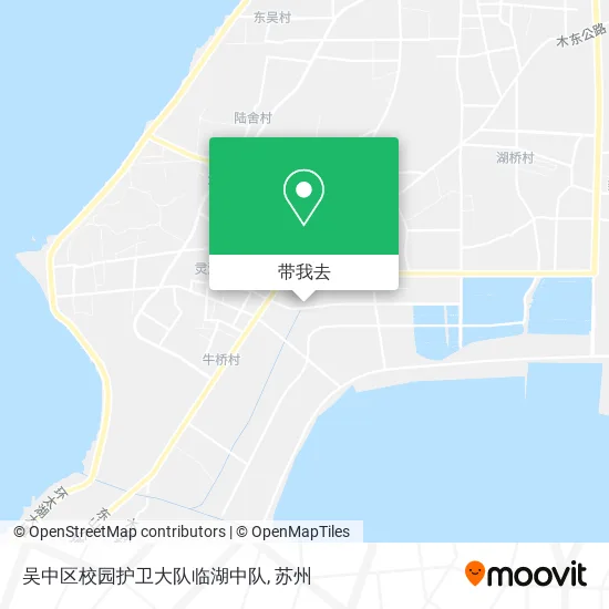 吴中区校园护卫大队临湖中队地图