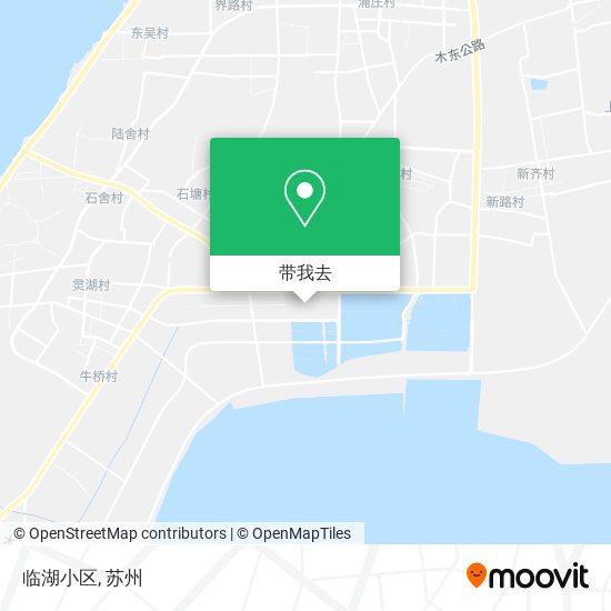 临湖小区地图