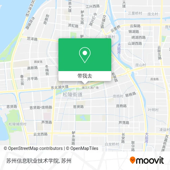 苏州信息职业技术学院地图