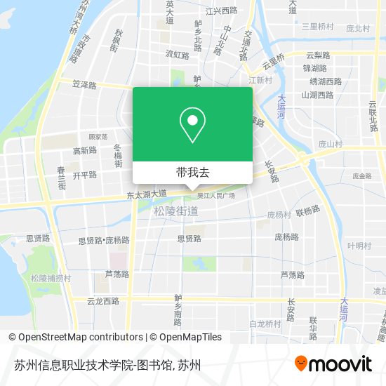 苏州信息职业技术学院-图书馆地图