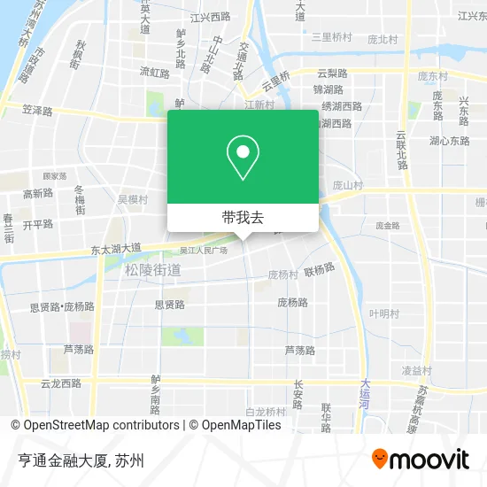 亨通金融大厦地图