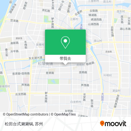 松田台式涮涮锅地图