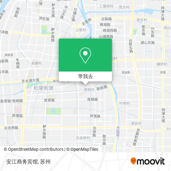 安江商务宾馆地图
