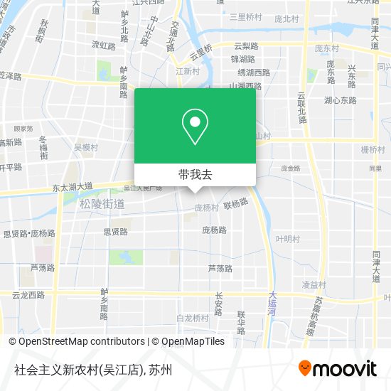 社会主义新农村(吴江店)地图
