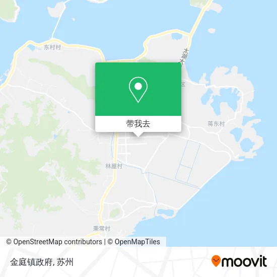 金庭镇政府地图