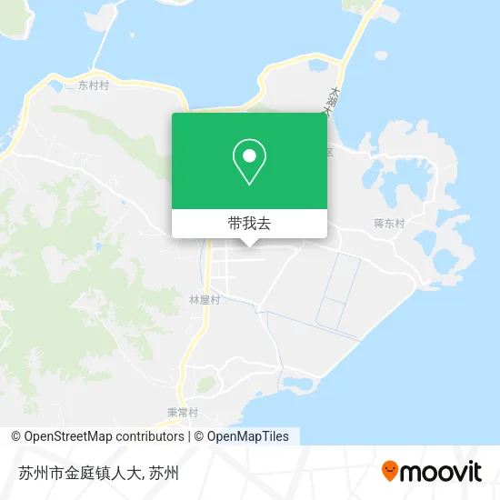 苏州市金庭镇人大地图