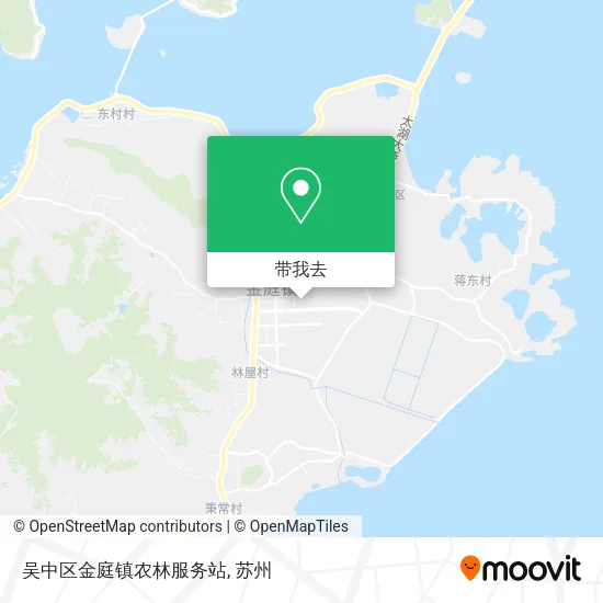 吴中区金庭镇农林服务站地图