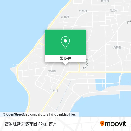 普罗旺斯东盛花园-32栋地图