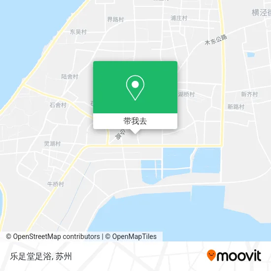 乐足堂足浴地图