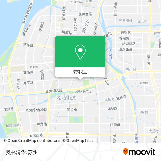 奥林清华地图