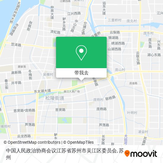 中国人民政治协商会议江苏省苏州市吴江区委员会地图