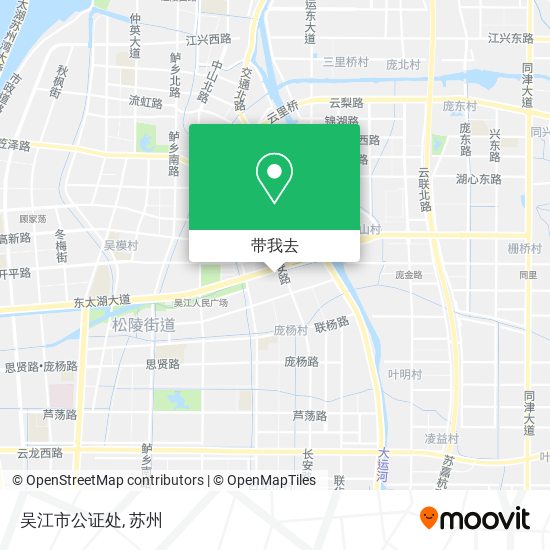 吴江市公证处地图