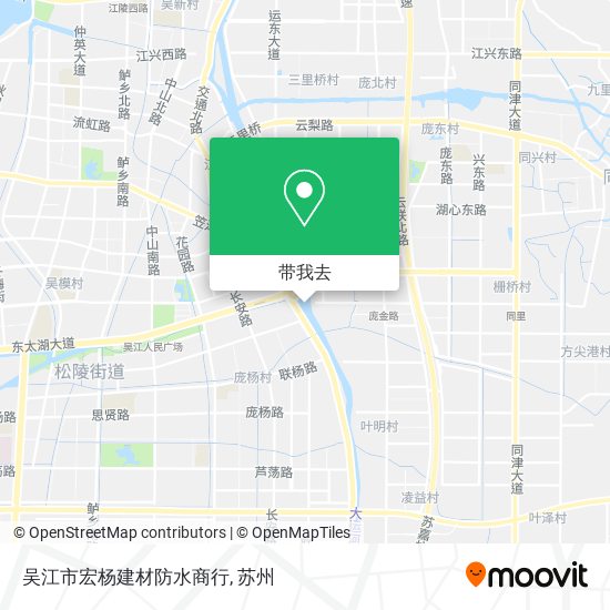 吴江市宏杨建材防水商行地图