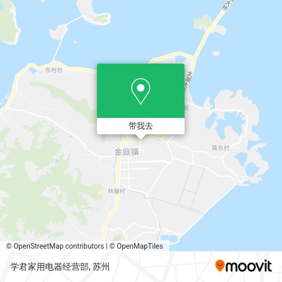 学君家用电器经营部地图