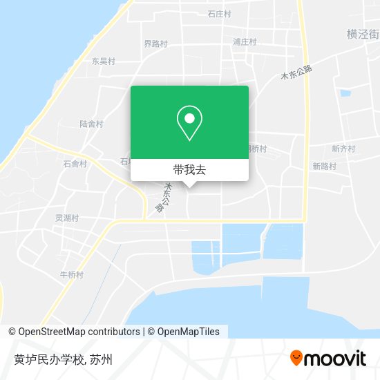 黄垆民办学校地图