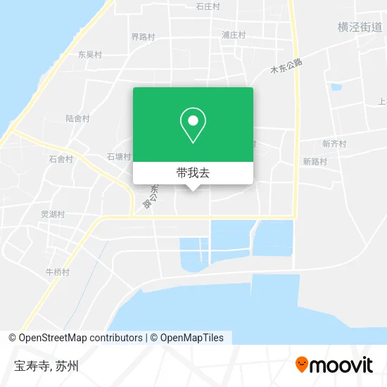 宝寿寺地图