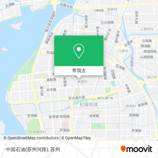 中国石油(苏州河路)地图
