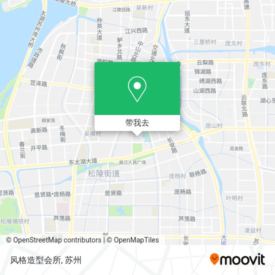 风格造型会所地图