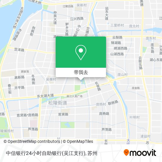 中信银行24小时自助银行(吴江支行)地图