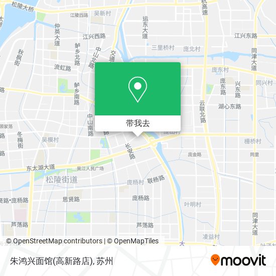 朱鸿兴面馆(高新路店)地图