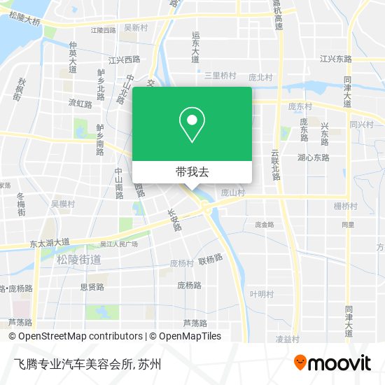 飞腾专业汽车美容会所地图