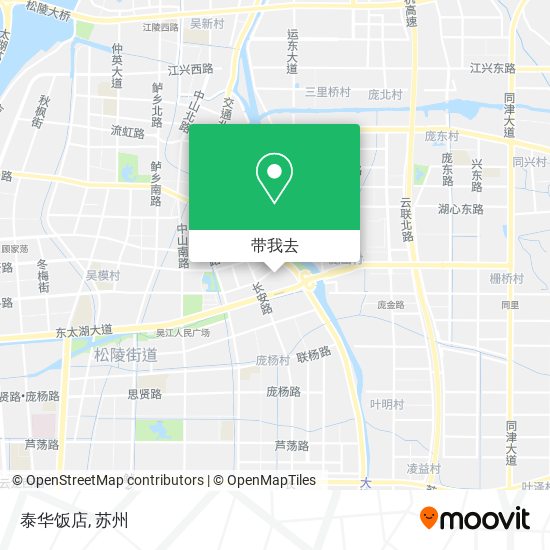 泰华饭店地图