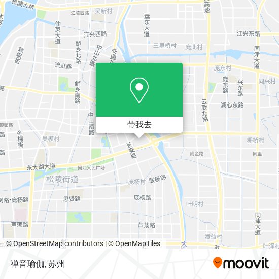 禅音瑜伽地图