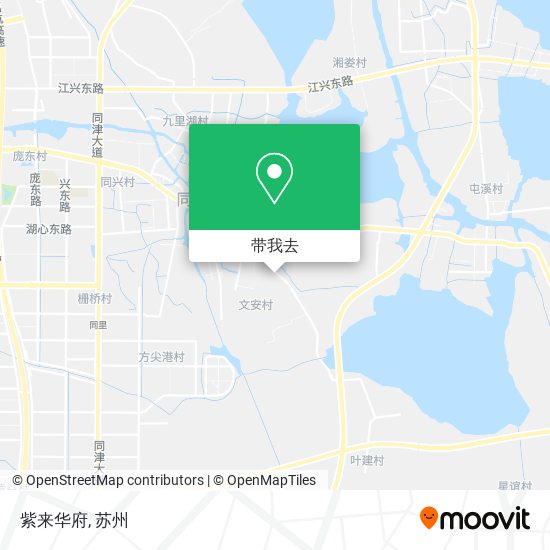 紫来华府地图