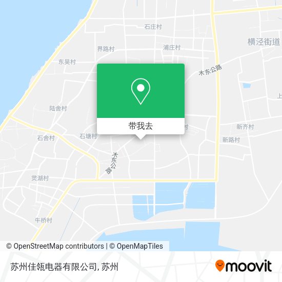 苏州佳瓴电器有限公司地图