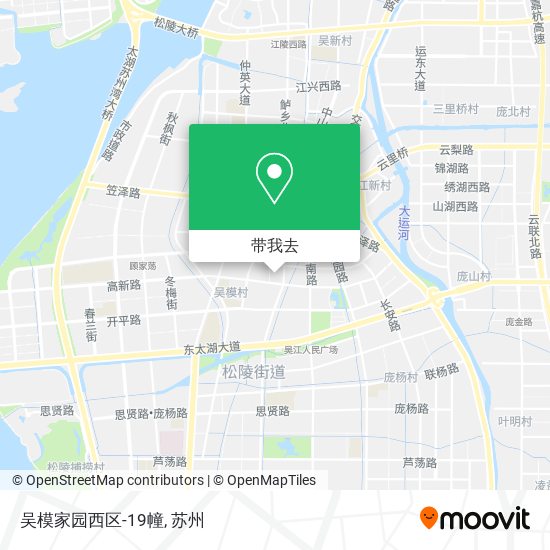 吴模家园西区-19幢地图