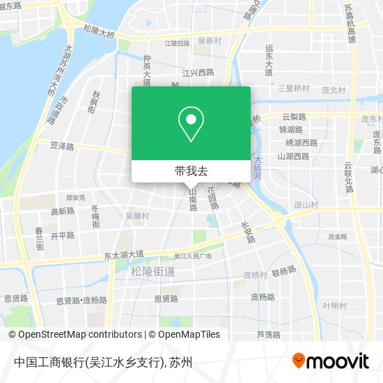 中国工商银行(吴江水乡支行)地图