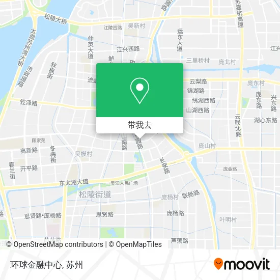 环球金融中心地图