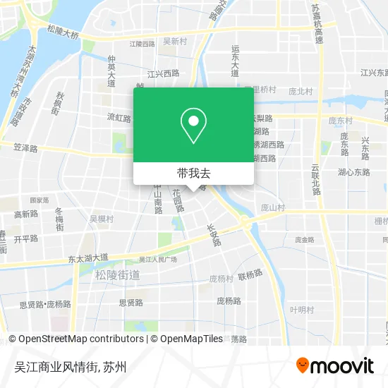 吴江商业风情街地图