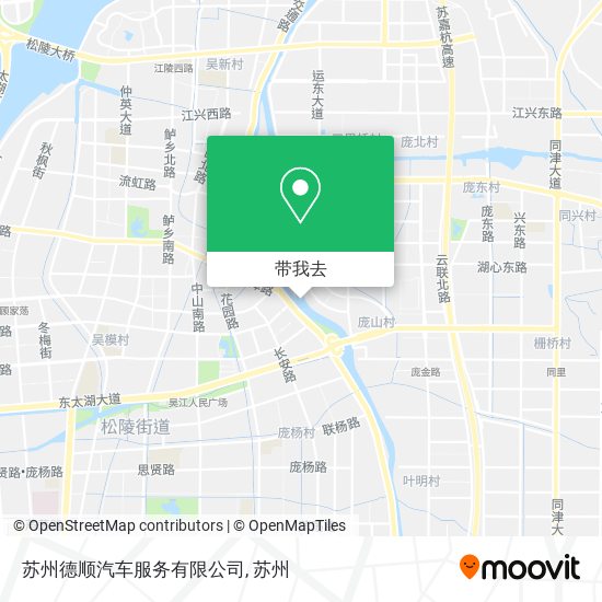 苏州德顺汽车服务有限公司地图