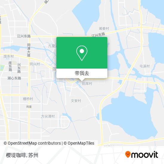 樱堤咖啡地图