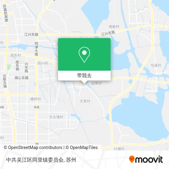 中共吴江区同里镇委员会地图