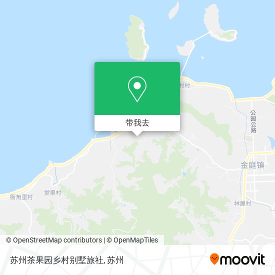 苏州茶果园乡村别墅旅社地图