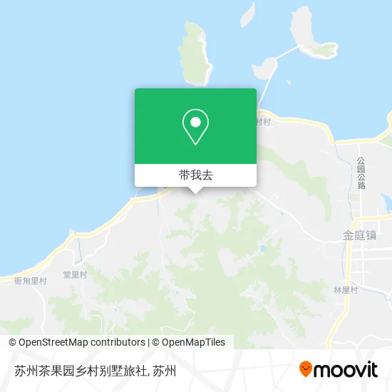 苏州茶果园乡村别墅旅社地图