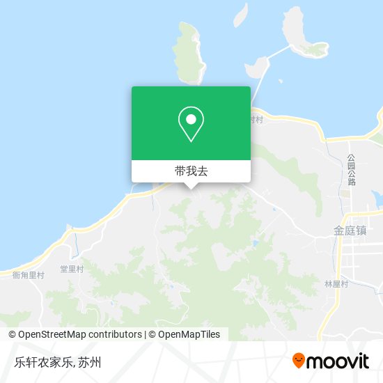 乐轩农家乐地图