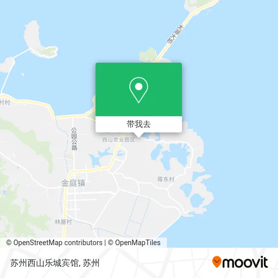 苏州西山乐城宾馆地图