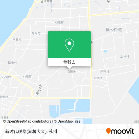 新时代联华(湖桥大道)地图