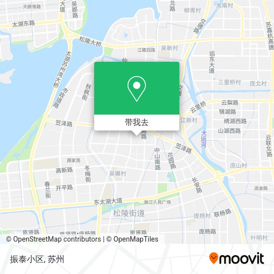 振泰小区地图