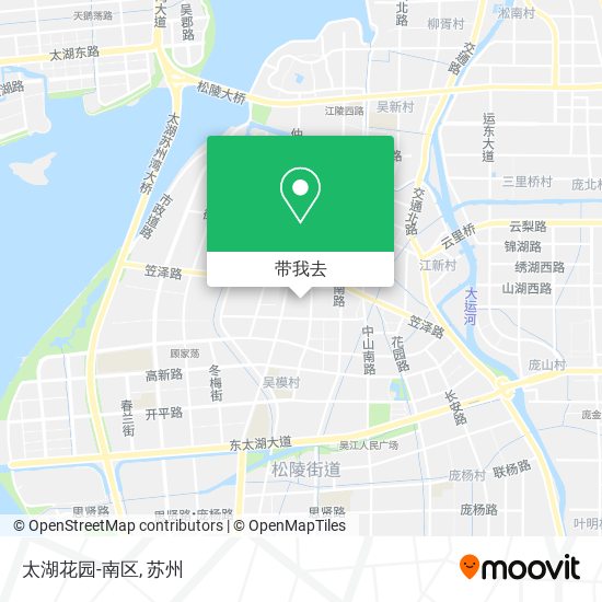 太湖花园-南区地图