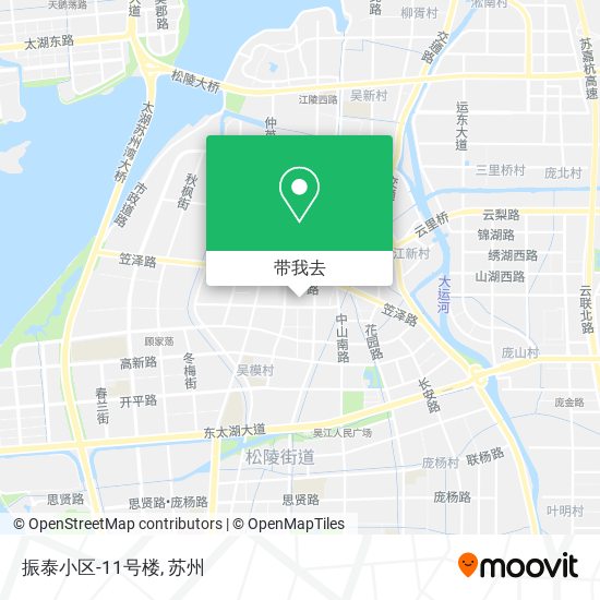 振泰小区-11号楼地图
