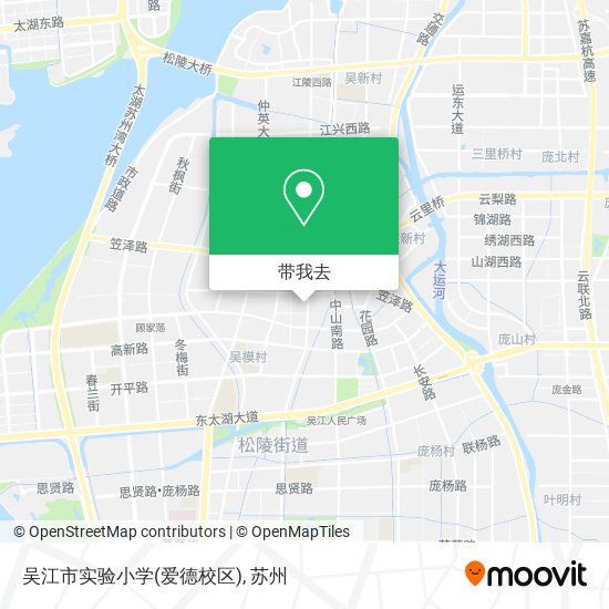 吴江市实验小学(爱德校区)地图