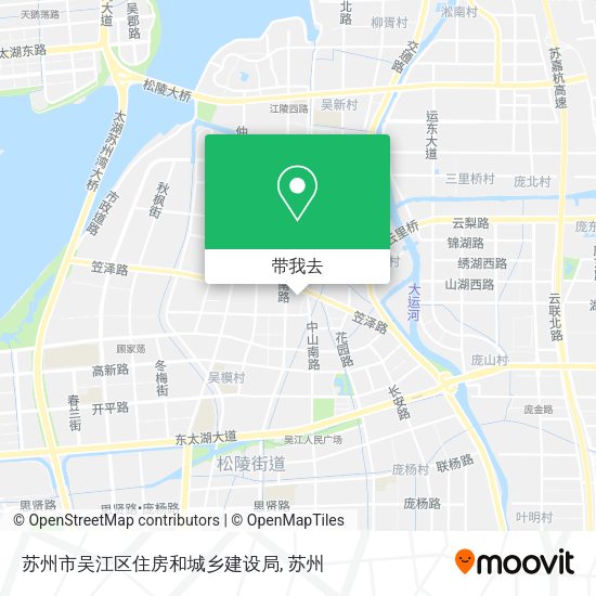 苏州市吴江区住房和城乡建设局地图