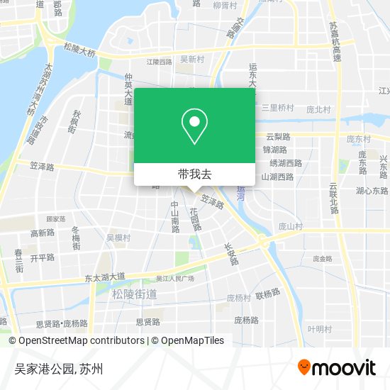 吴家港公园地图