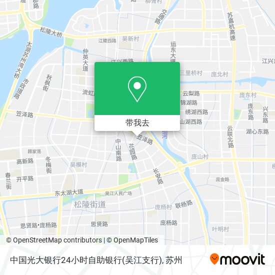 中国光大银行24小时自助银行(吴江支行)地图