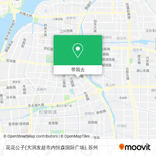 花花公子(大润发超市内恒森国际广场)地图