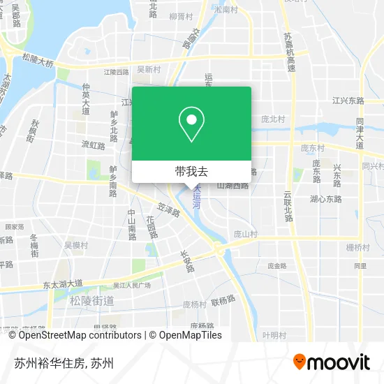 苏州裕华住房地图